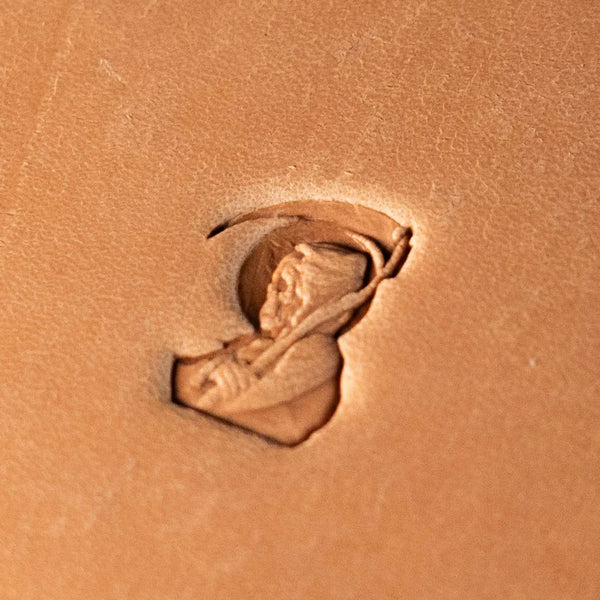 Skull Leather Stamp – Grim Reaper