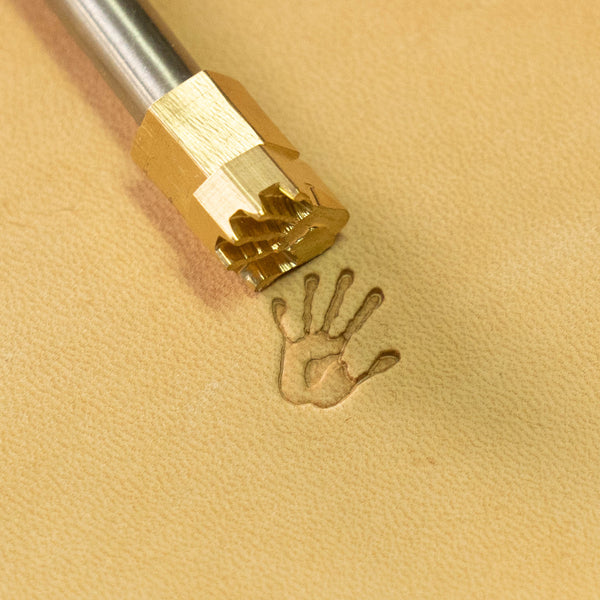 LT718 Handprint Leather Stamping Tool– Handprint 13x15mm (1/2" x 7/12")