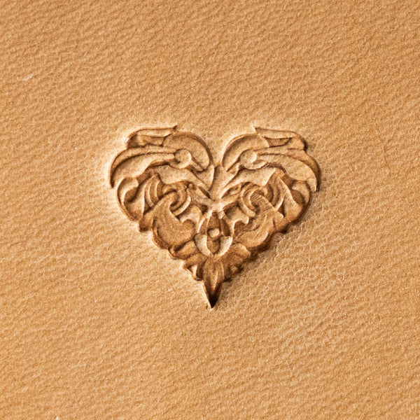 Heart Leather Stamp – Celtic Style