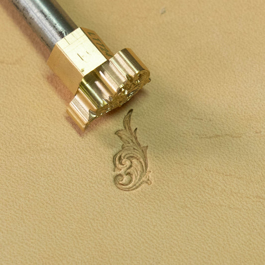 LT724 Pattern Leather Stamping Tool for Professional Crafters – Flourish Pattern 10x19mm (2/5" x 3/4")