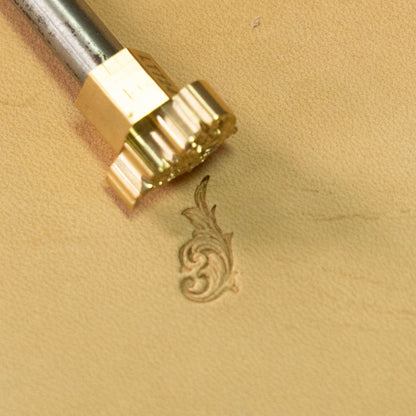 LT724 Flourish Leather Stamping Tool– Flourish 10x19mm (2/5" x 3/4")