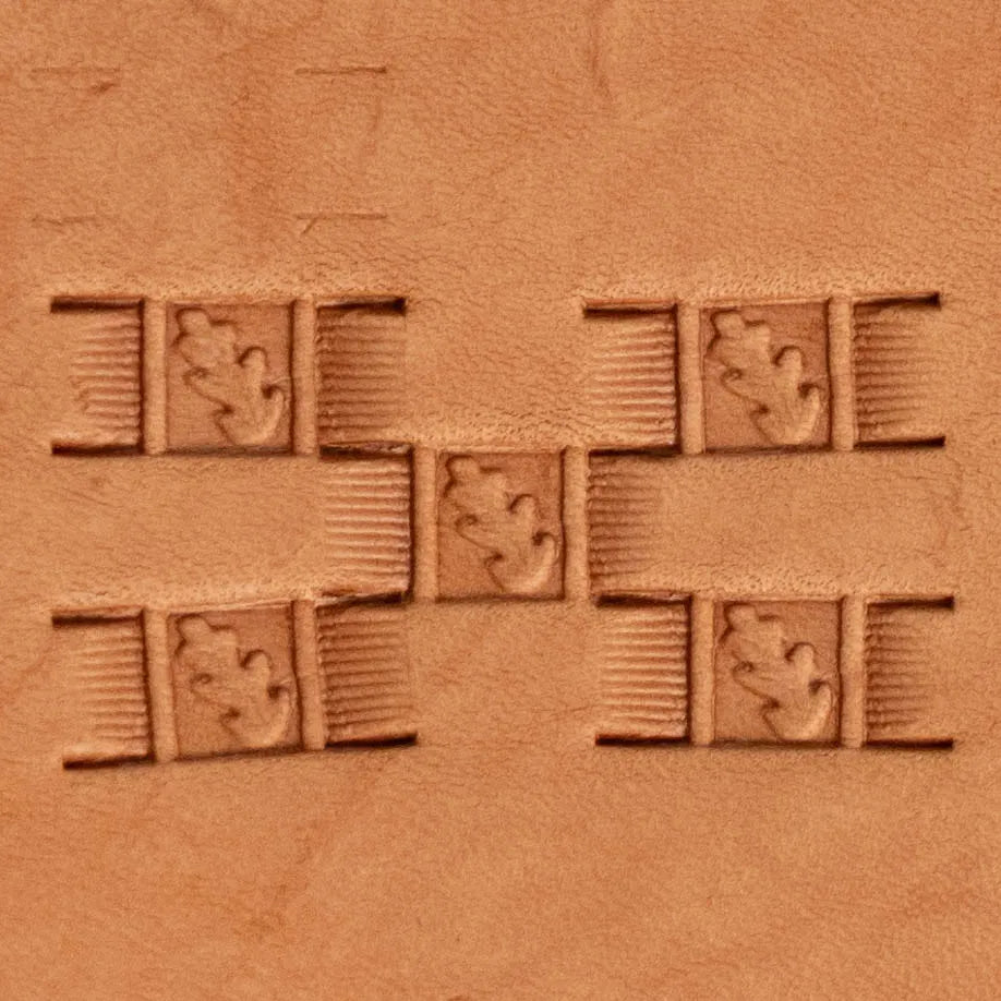 LT786 Oak Leaf Leather Stamping Tool for Professional Crafters – Pattern Oak Leaf 16x7mm (5/8" x 3/11")