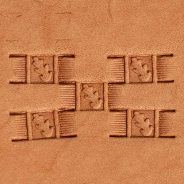 LT786 Oak Leaf Leather Stamping Tool for Professional Crafters – Pattern Oak Leaf 16x7mm (5/8" x 3/11")
