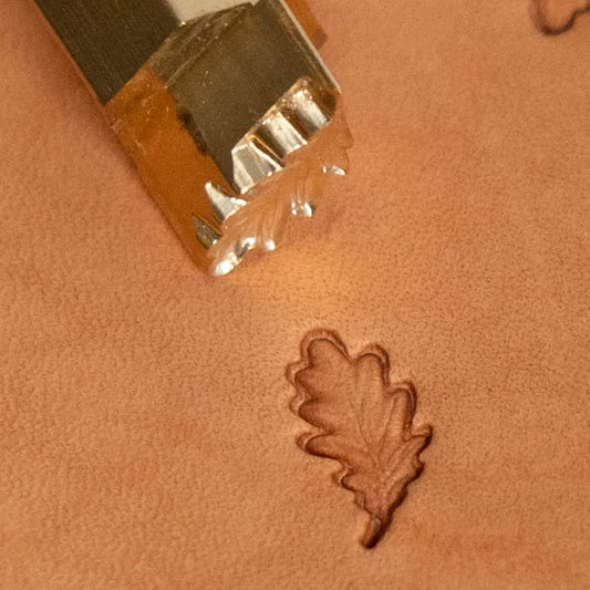 LT783 Oak Leaf Leather Stamping Tool for Professional Crafters – 7x13mm (3/11" x 1/2")