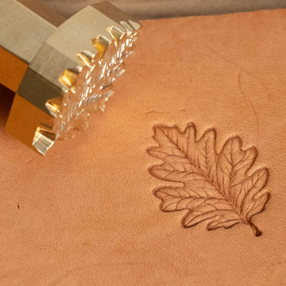 LT785 Oak Leaf Leather Stamping Tool for Professional Crafters – 17x20mm (2/3" x 11/14")