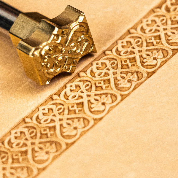 Pattern Leather Stamp – Floral Loop