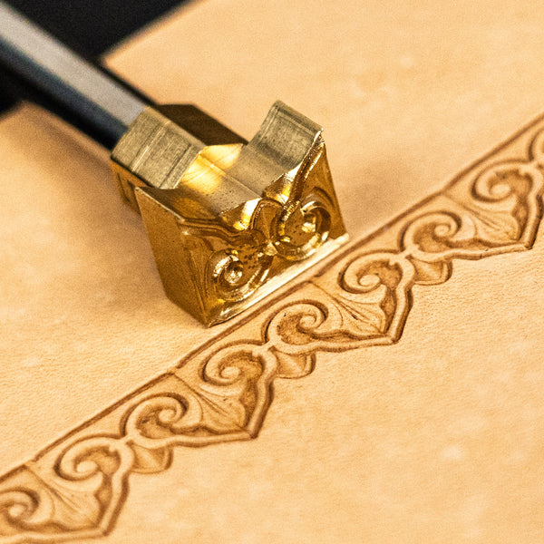 Pattern Leather Stamp – Ornate Border