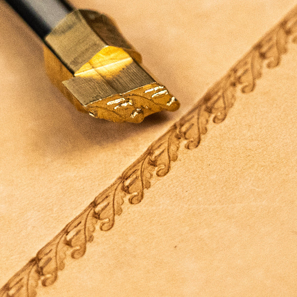 Oak Leaf Leather Stamp – Border Trim