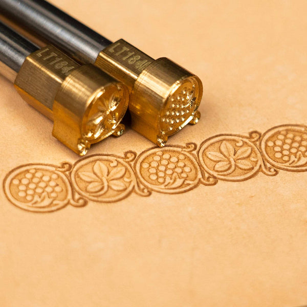 Pattern Leather Stamp – Grape Vine