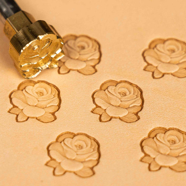 Rose Leather Stamp – Small Cluster