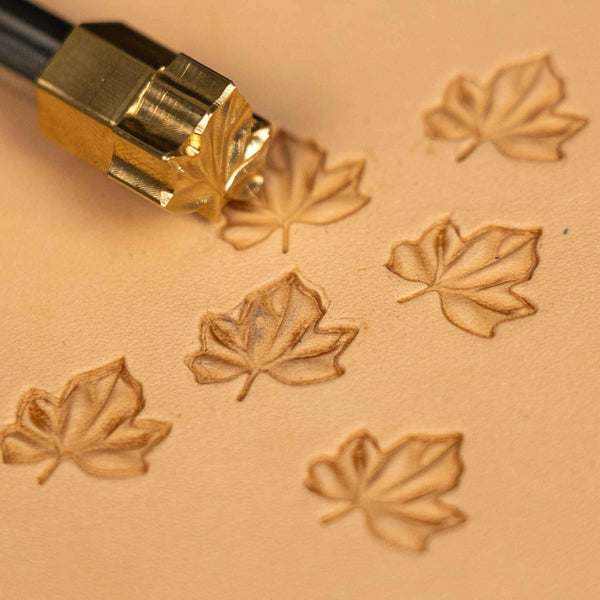 Leaf Leather Stamp – Maple Style