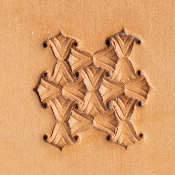 Pattern Leather Stamp – Geometric motif