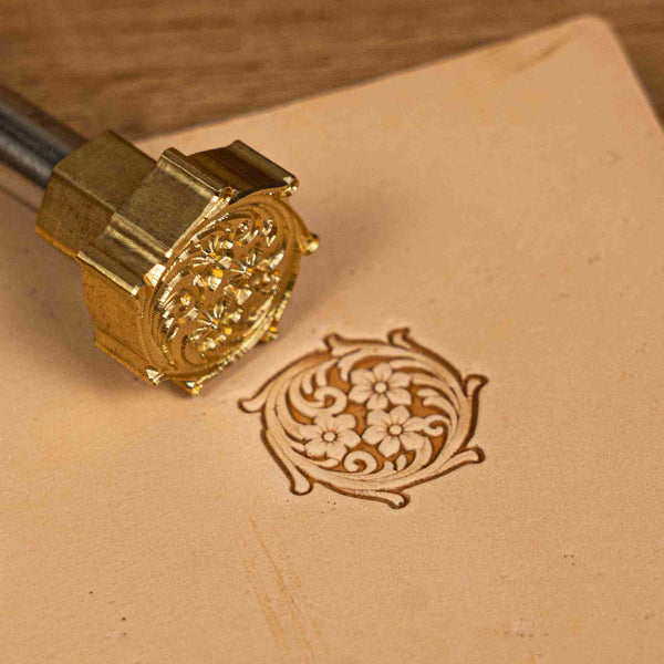 Flower Leather Stamp – Vintage Blossom