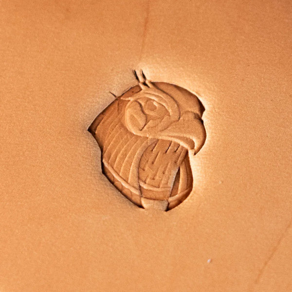 Eagle Leather Stamp – Fierce Head