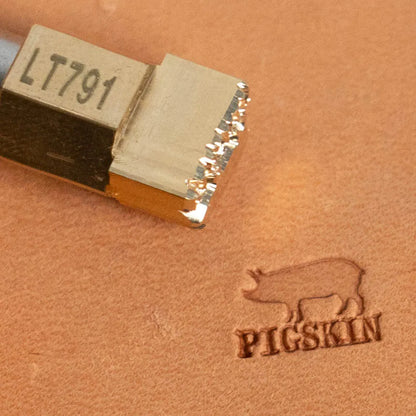 LT791 Pig Leather Marking Stamp – 11x8mm (7/16" x 5/16")