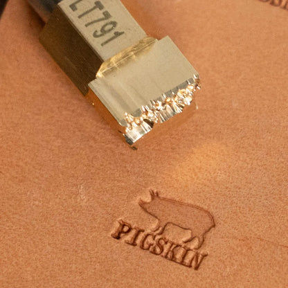LT791 Pig Leather Marking Stamp – 11x8mm (7/16" x 5/16")