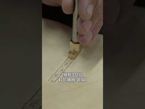 LT182 leather stamp — video demonstration