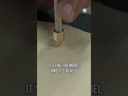 LT190 leather stamp — video demonstration