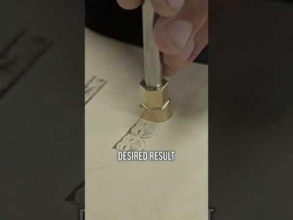 LT158 leather stamp — video demonstration