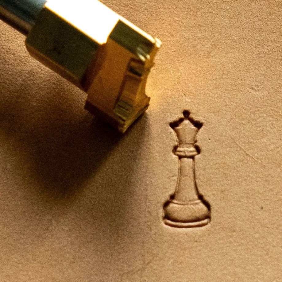 LT739 Pattern Leather Stamping Tool for Professional Crafters – Chess Piece Pattern 7x18mm (3/11" x 5/7")