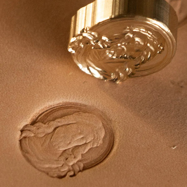 Pattern Leather Stamp – Sacred Portrait