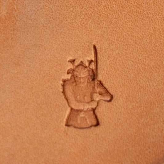 LT736 Pattern Leather Stamping Tool for Professional Crafters – Samurai Warrior Pattern 11x18mm (7/16" x 5/7")
