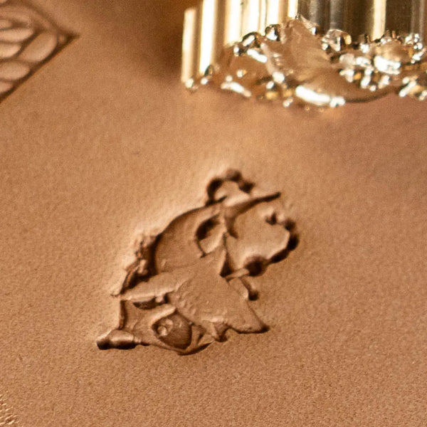 Fish Leather Stamp – Jumping Trio