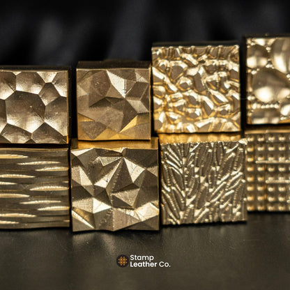 Custom Leather Stamp – Your Logo or Design in Brass