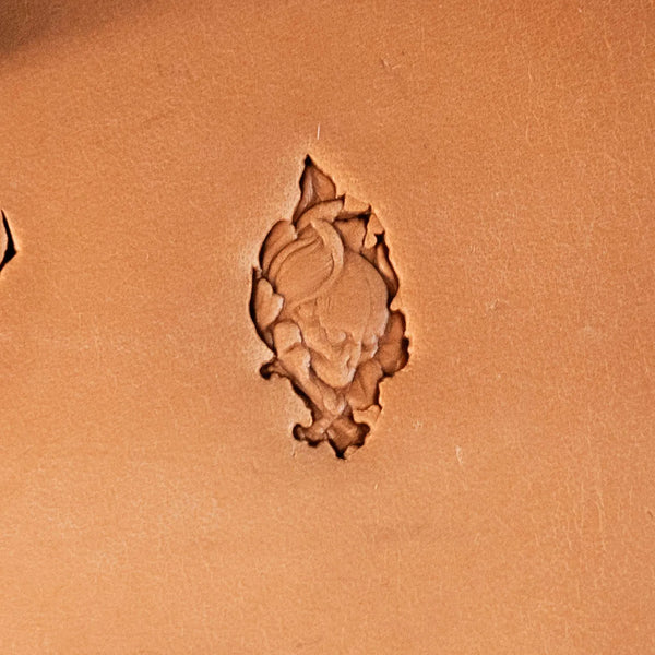 Rose Leather Stamp – Victorian Style