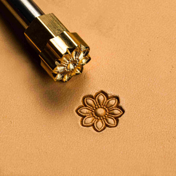 Flower Leather Stamp – Petal Mandala