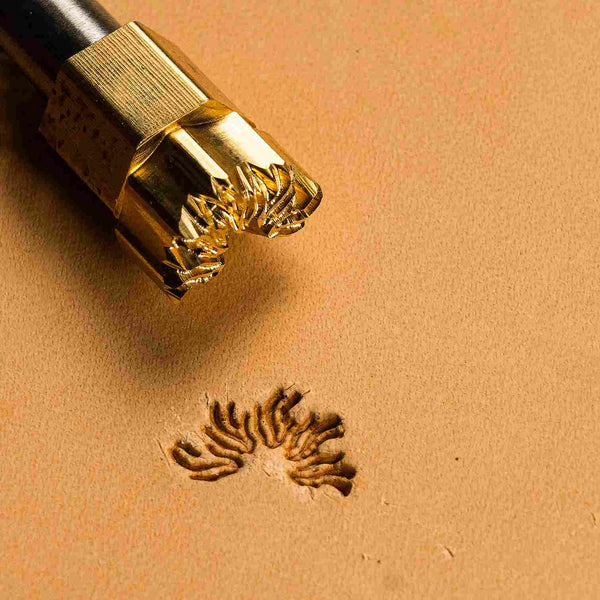 Flower Leather Stamp – Petal Burst
