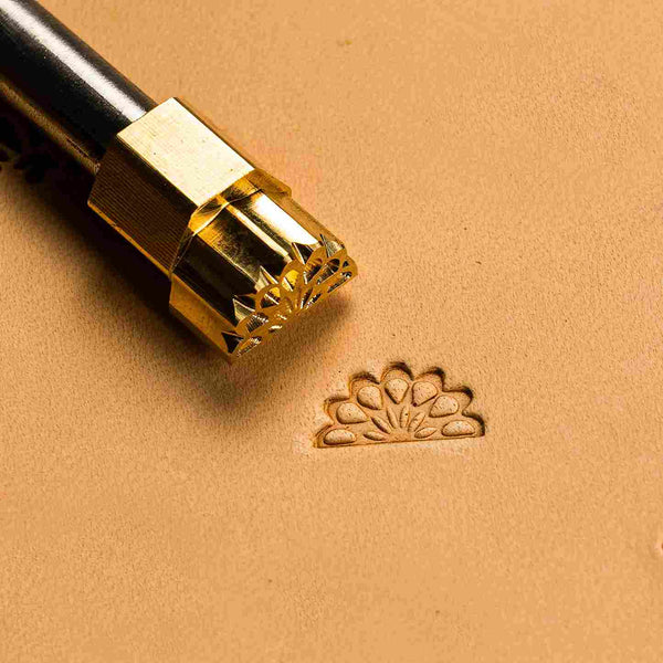 Flower Leather Stamp – Petal Burst