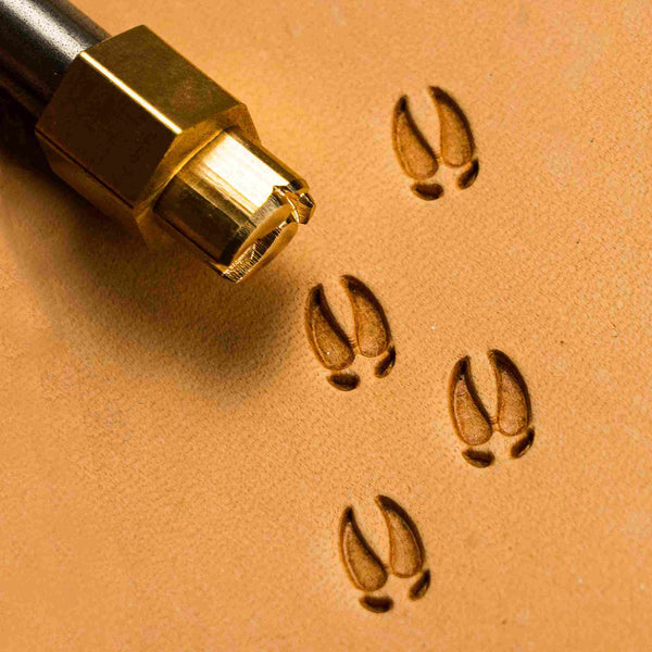 Footprint Leather Stamp – Hoof Tracks