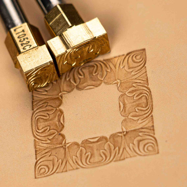 Pattern Leather Stamp – Ornate Border