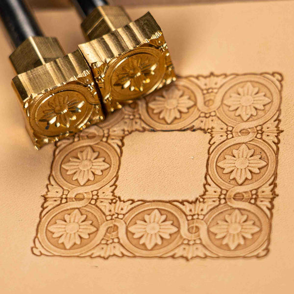 Flower Leather Stamp – Ornamental Border