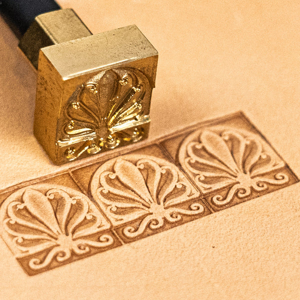 Pattern Leather Stamp – Fleur-De-Lis