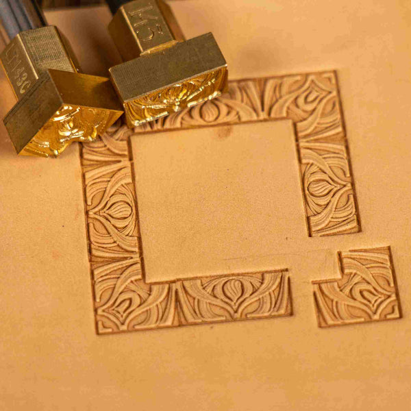 Pattern Leather Stamp – Art Deco