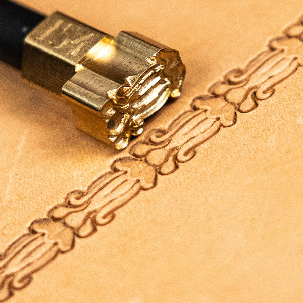 Pattern Leather Stamp – Ornate Border