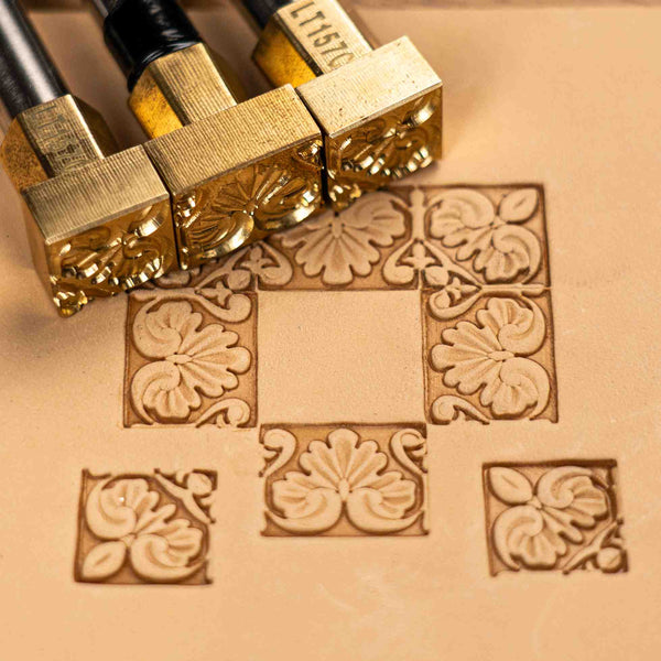 Flower Leather Stamp – Ornamental Border