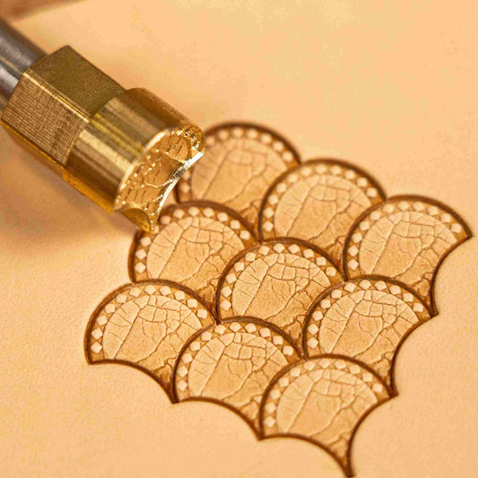 Dragon Scale Leather Stamp Tool Stamps Stamping Brazil
