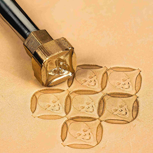 Skull Leather Stamp – Pattern