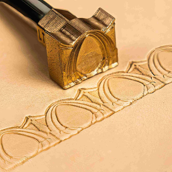 Pattern Leather Stamp – Art Deco