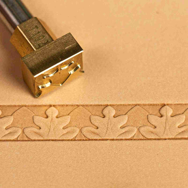 Oak Leaf Leather Stamp – Border Strip
