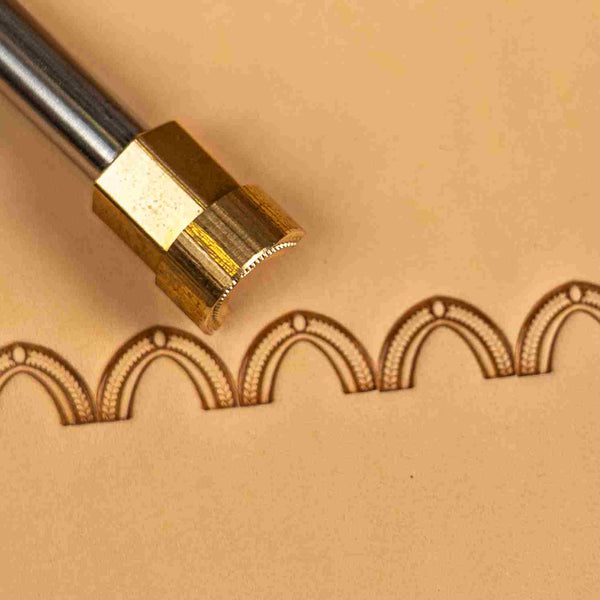 Pattern Leather Stamp – Arch Border