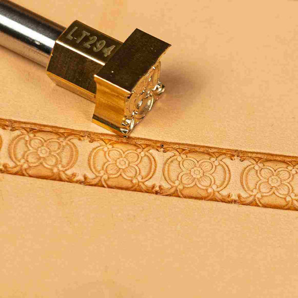 Pattern Leather Stamp – Floral Border