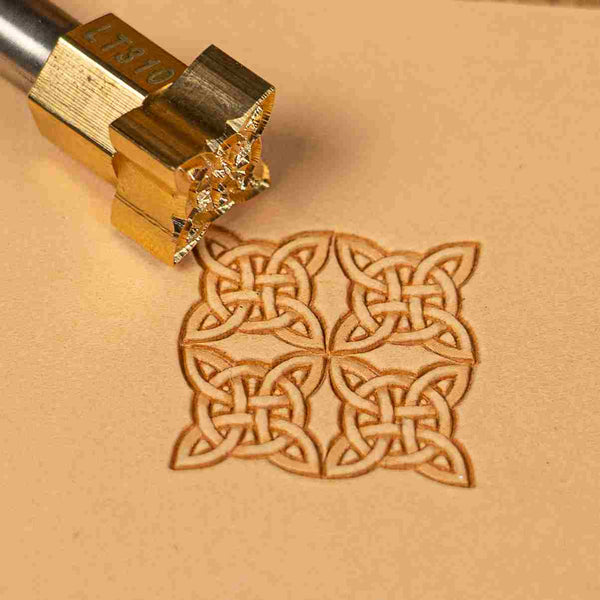 Geometric Leather Stamp – Celtic Knot