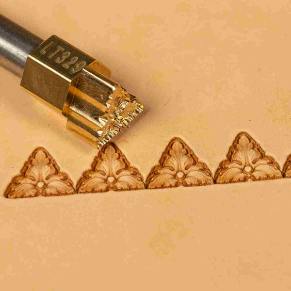 Pattern Leather Stamp – Fleur Accent