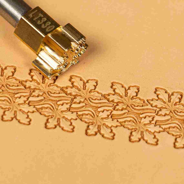 Oak Leaf Leather Stamp – Border Strip