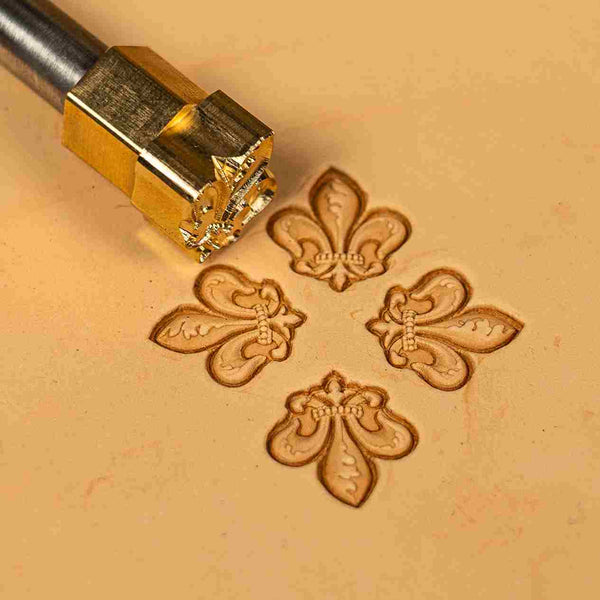 Flower Leather Stamp – Fleur-de-lis