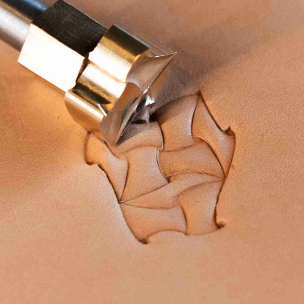 Geometric Leather Stamp – Twisted Shape